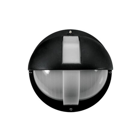 ME5, 1 x E27 LED lamp voorbereid, zwart/opaal, excl. E27 LED lichtbron