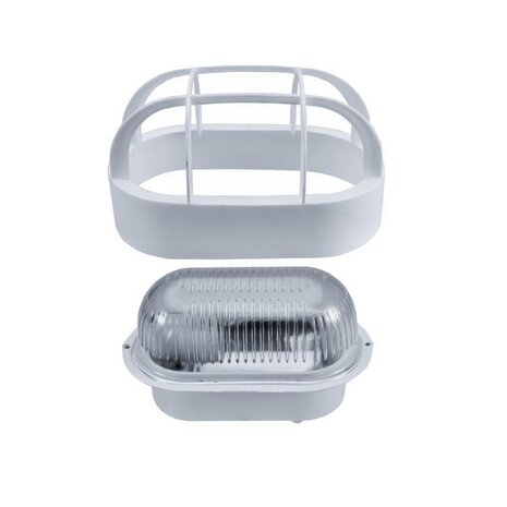 ME9, 1 x E27 LED lamp voorbereid, wit/helderfrosted, excl. E27 LED lichtbron